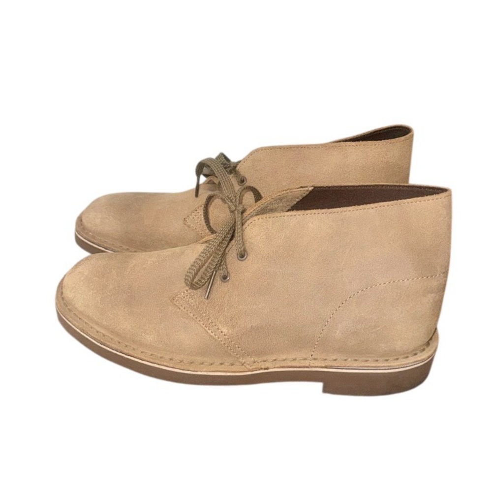 Wrn1X 💥 CLARKS BUSHACRE DESERT SUEDE Men’s boots size 7.5